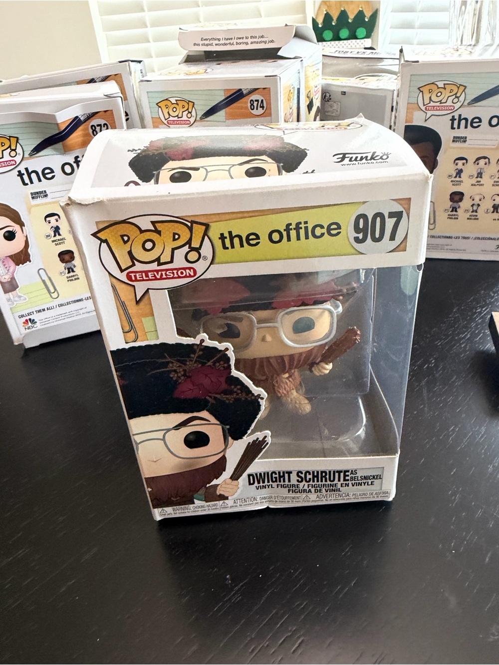 Funko Pop! The Office Dwight Schrute Vinyl Figure - Brown, Black, White